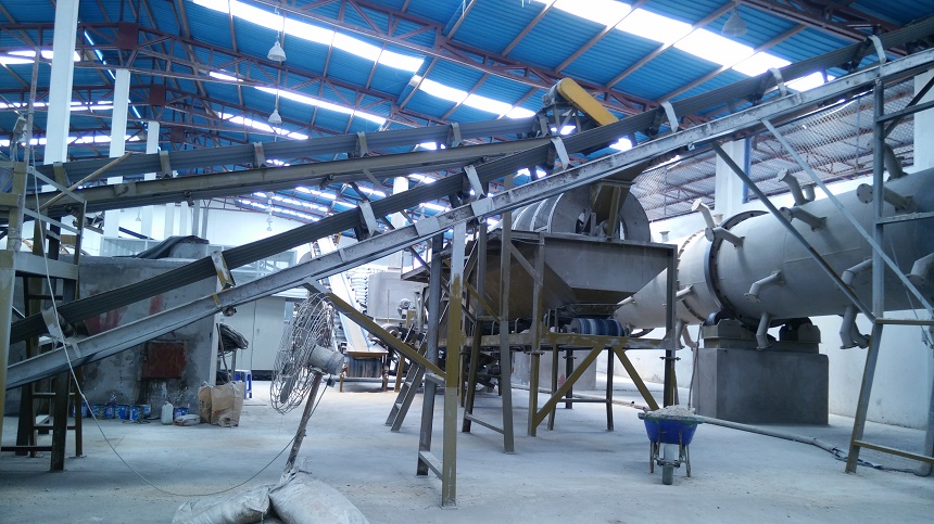 Lắp đặt dây chuyền sản xuất phân bón tại Quảng nam